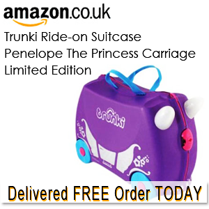Trunki Ride-on Suitcase Penelope The Princess Carriage Limited Edition